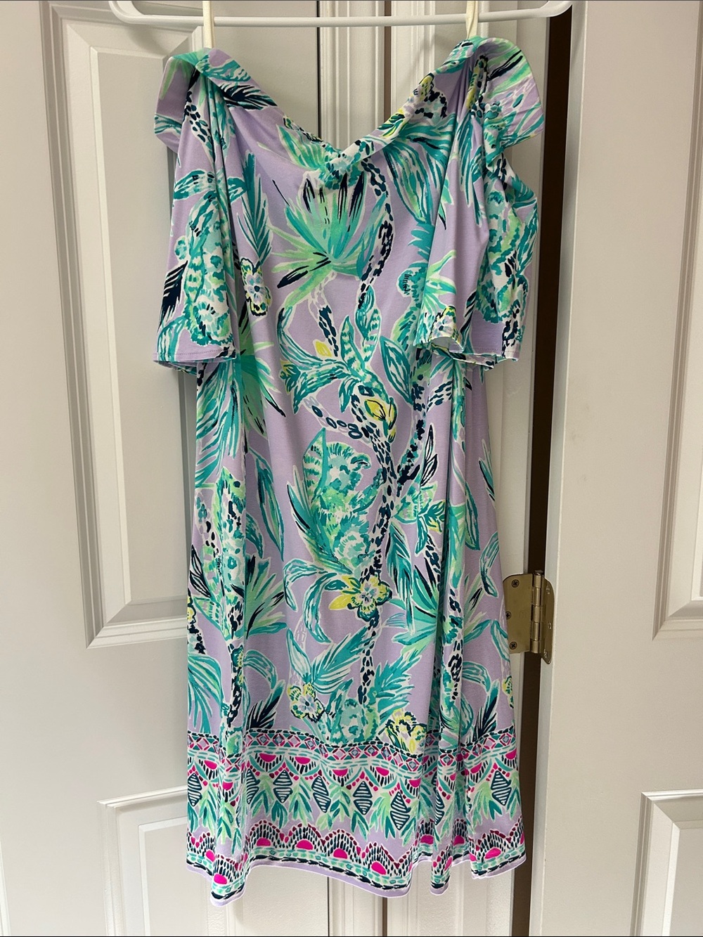 Lilly Pulitzer Off-Shoulder Women’s Dress